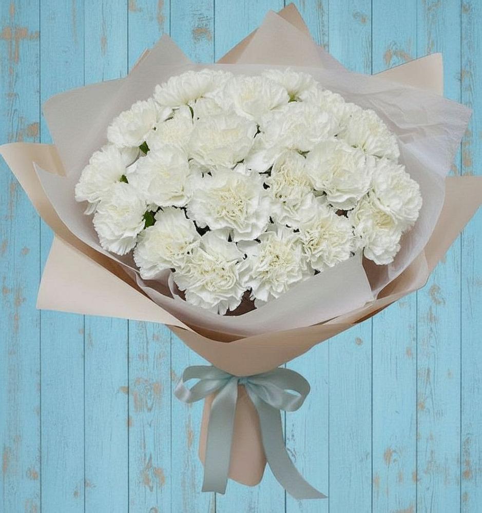 Букет цветов из: Гвоздики в Хлевном