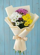 Букет цветов из:  Хризантемы в Хлевном