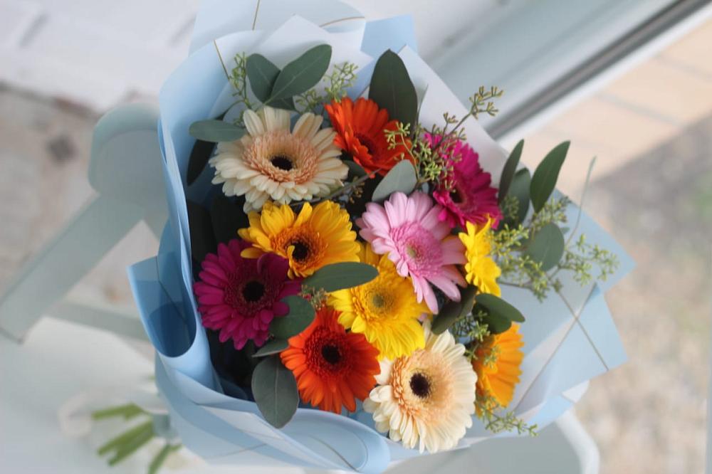 Букет цветов из: Герберы в Хлевном