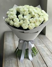 Букет 35 Белых роз #REPLACE_PRED# Хлевном