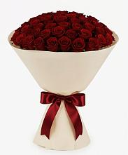 Букет 101 Бордовая роза Блэк Бакарра #REPLACE_PRED# Хлевном