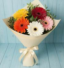 Букет цветов из:  Герберы в Хлевном