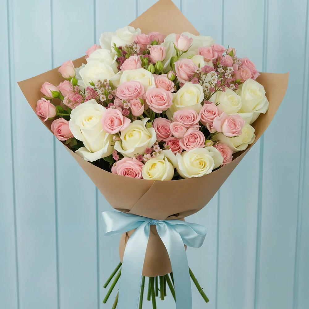 Букет цветов из: Розы в Хлевном