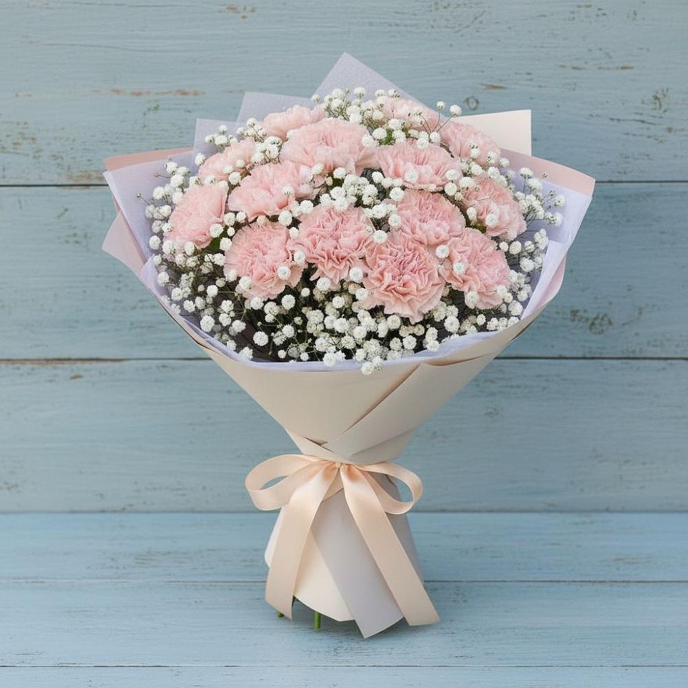 Букет цветов из: Гвоздики в Хлевном