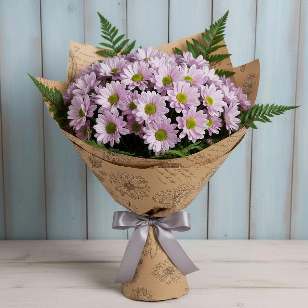 Букет цветов из: Хризантемы в Хлевном