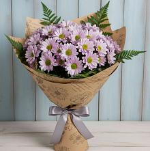 Букет цветов из:  Хризантемы в Хлевном