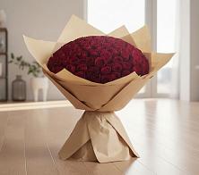 Букет 101 Красная роза #REPLACE_PRED# Хлевном