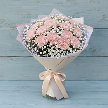 Букет цветов из:  Гвоздики в Хлевном