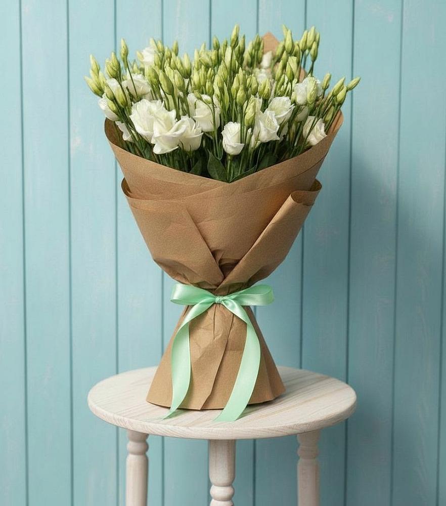 Букет цветов из: Лизиантусы в Хлевном