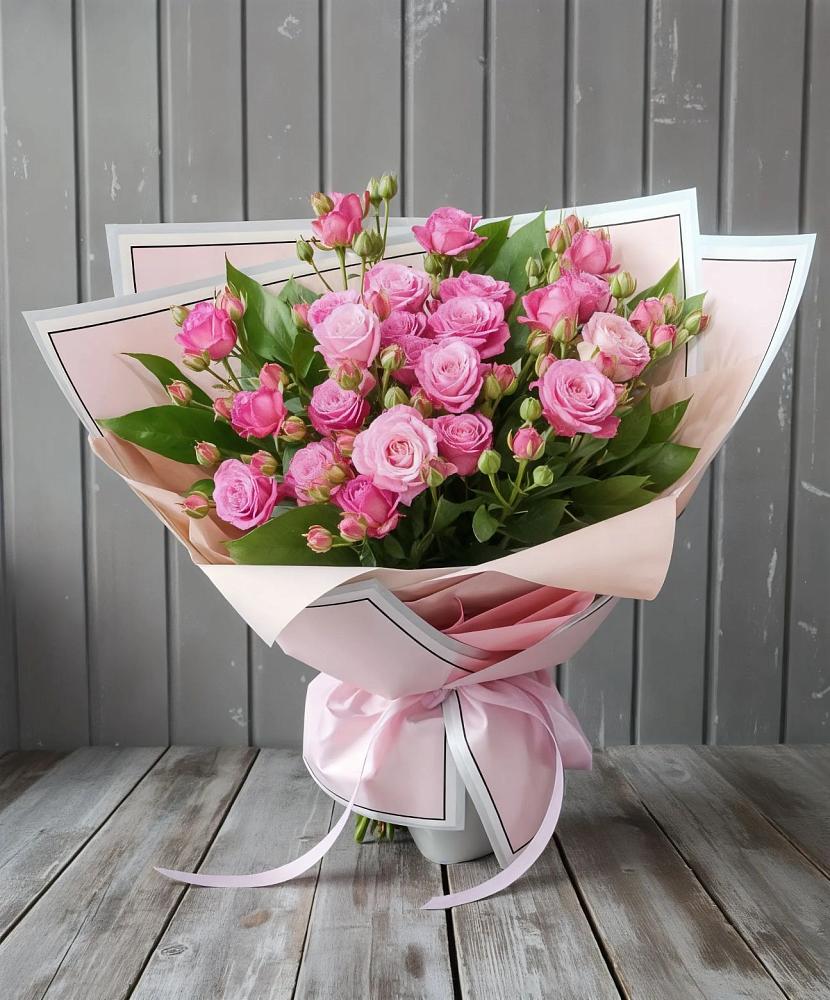 Букет Розовый кустик в Хлевном