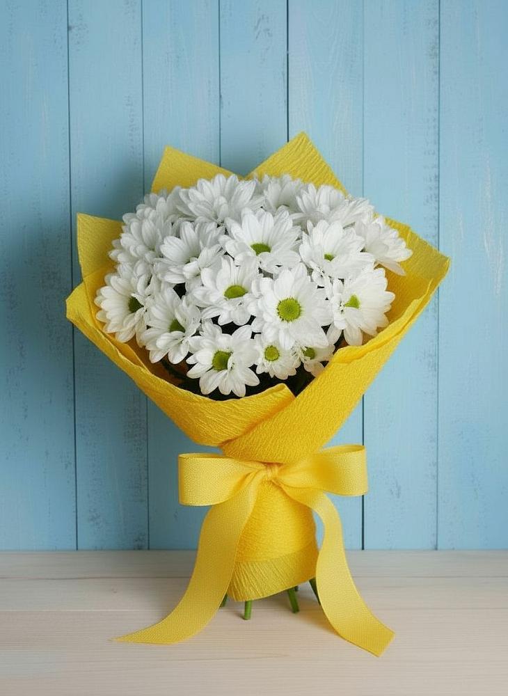 Букет цветов из: Хризантемы в Хлевном