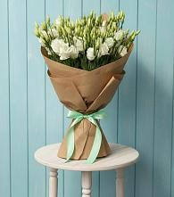 Букет цветов из:  Лизиантусы в Хлевном