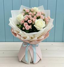 Букет цветов из:  Розы в Хлевном