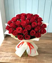 Букет 29 Красных роз в Хлевном