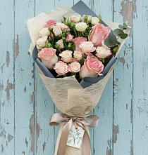 Букет цветов из:  Розы #REPLACE_PRED# Хлевном