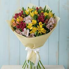 Букет цветов из:  Альстромерии в Хлевном