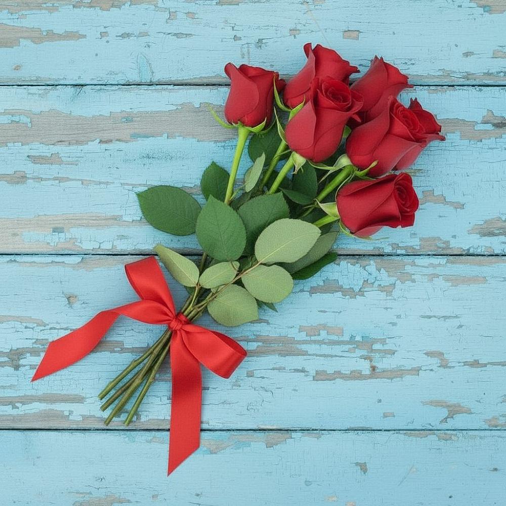 Букет Красные розы в Хлевном