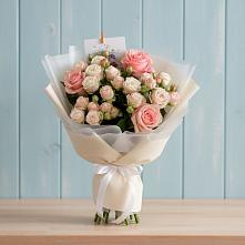 Букет цветов из:  Розы в Хлевном