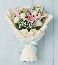 Букет цветов из:  Лилии в Хлевном