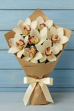 Букет цветов из:  Орхидеи и Розы в Хлевном