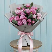 Букет цветов из:  Розы #REPLACE_PRED# Хлевном